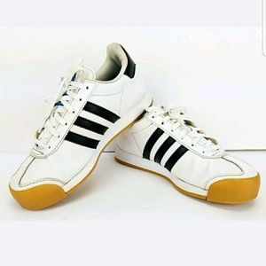 Adidas Samoa Black/White/Gum Casual Shoe Size 6